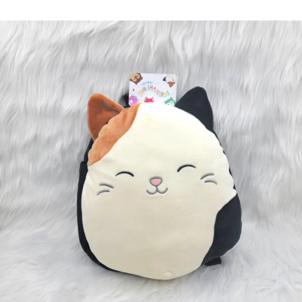 Squishmallow Cam the cat plush mini backpack